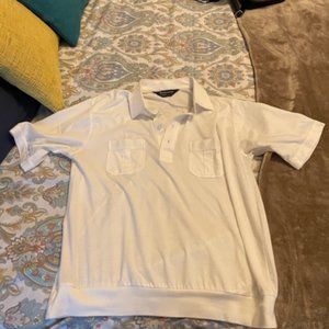 Men's 1980's banded polo
